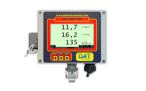 DAT instruments, JET DSP 100 / IR datalogger, grouting, cement injections, Lugeon tests, Lefranc tests.