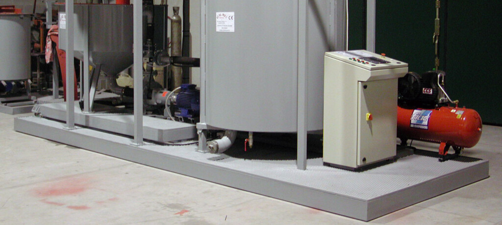 DAT WM, DAT instruments, computerized weighting system, sistema di miscelazione, cemento, acqua, bentonite